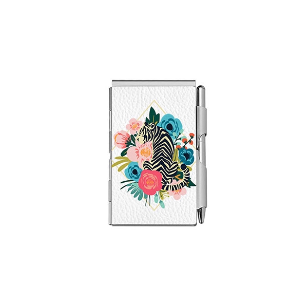 FLORAL TIGER NOTEPAD AND PEN